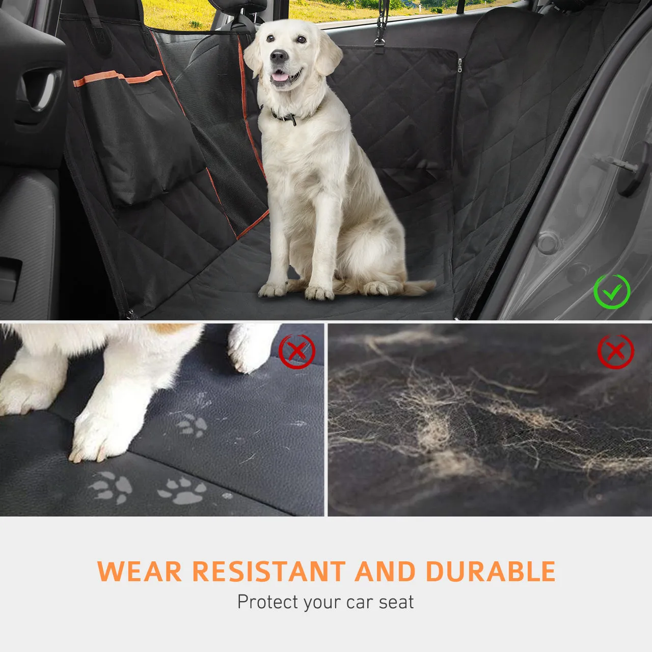 047DB Dog Car Seat Cover