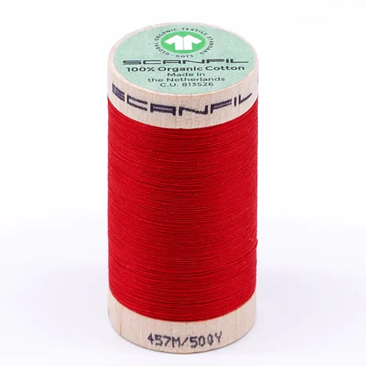 100% Organic Cotton Thread, Scanfil Thread Company