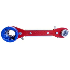 100 Triple Dual End Distribution Lineman’s Wrench - (21-8B4T3-LRWB)