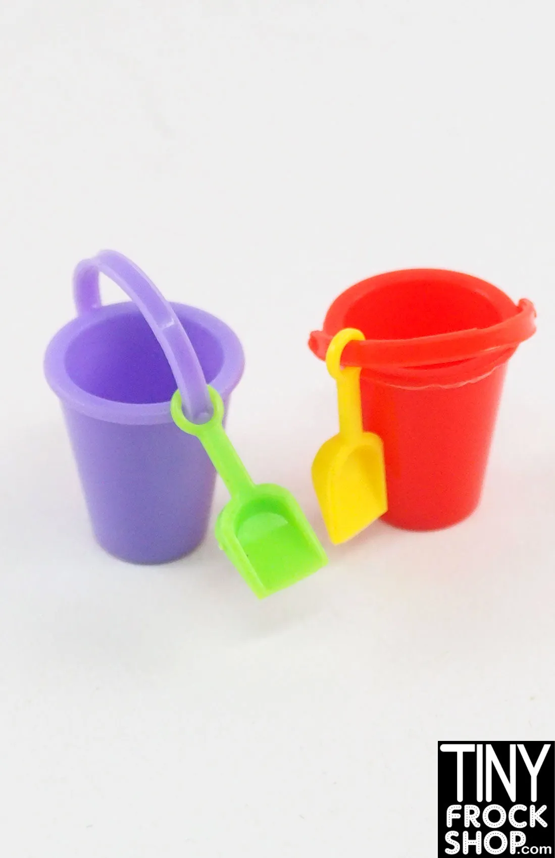 12" Fashion Doll Worlds Smallest Micro Toy Box Beach Buckets