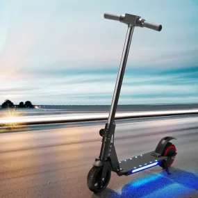 130W Electric Folding Scooter, 16KM/H, LED, Portable, Black