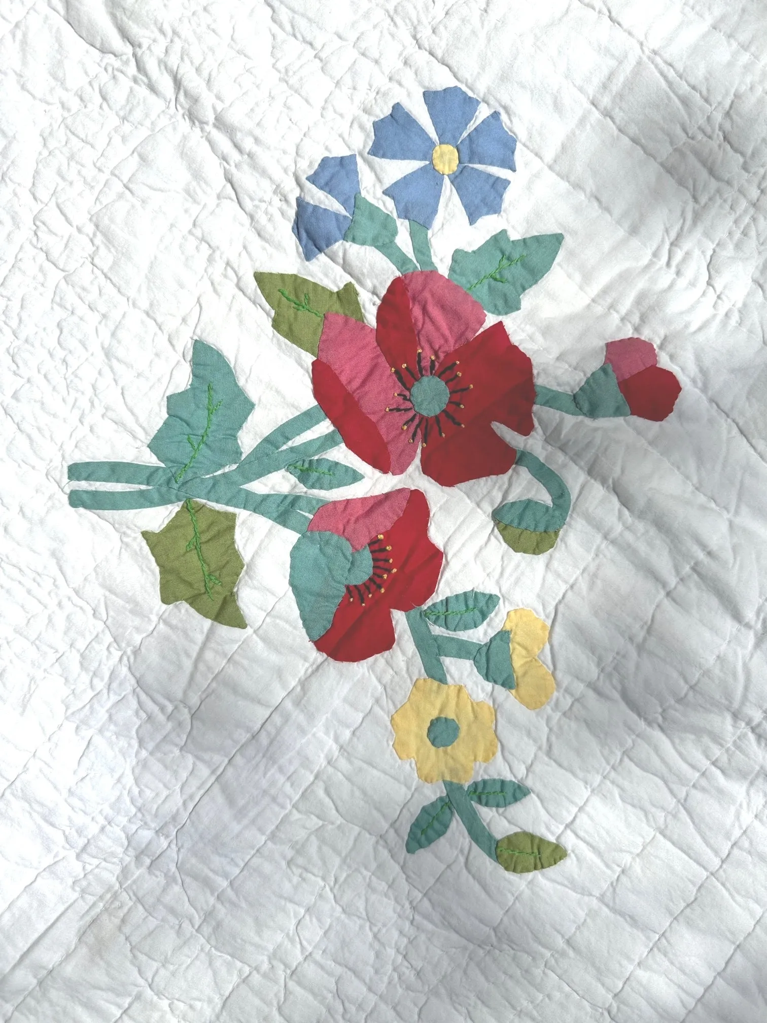 1930s Poppy Kit Quilt