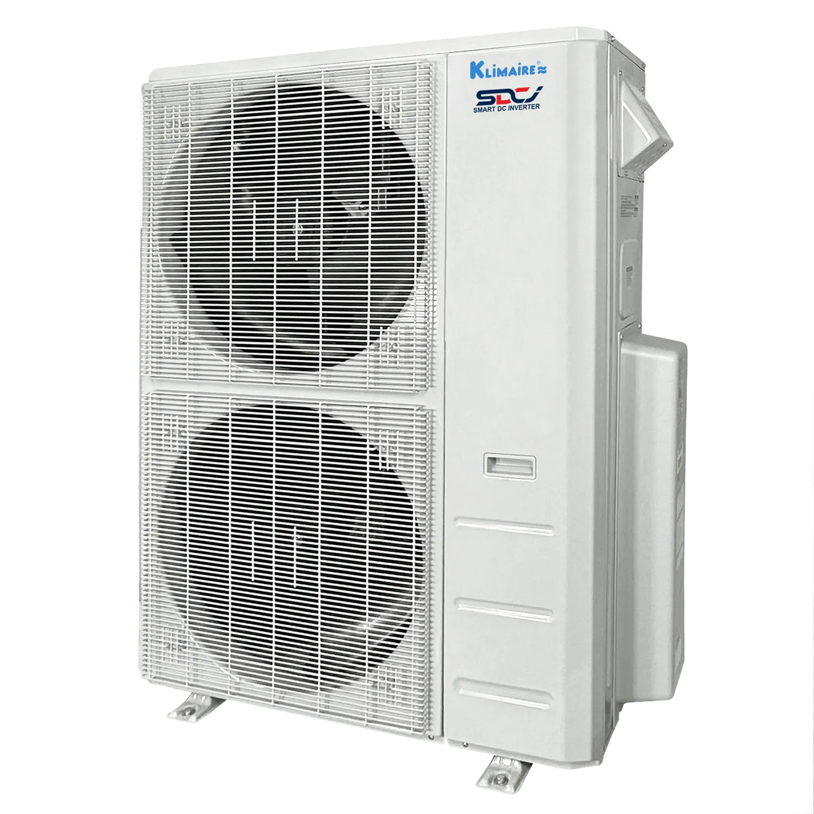 2-Zone Klimaire 21.1 SEER2 Multi Split Ceiling Cassette Air Conditioner Heat Pump System 18 24