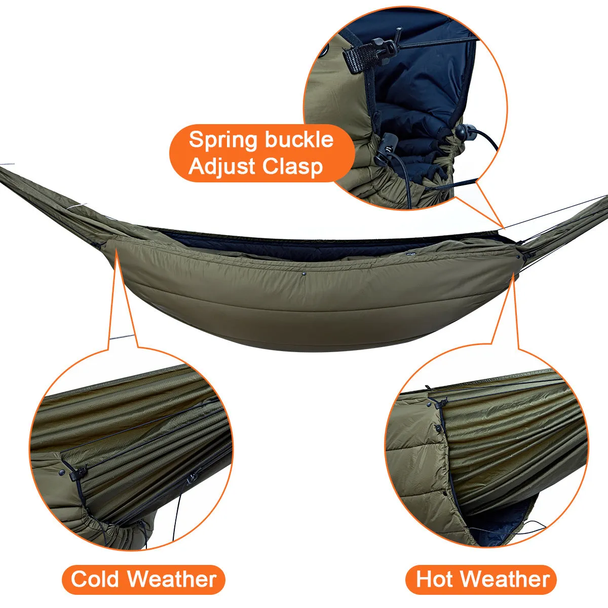 3/4 Size Hammock Underquilt