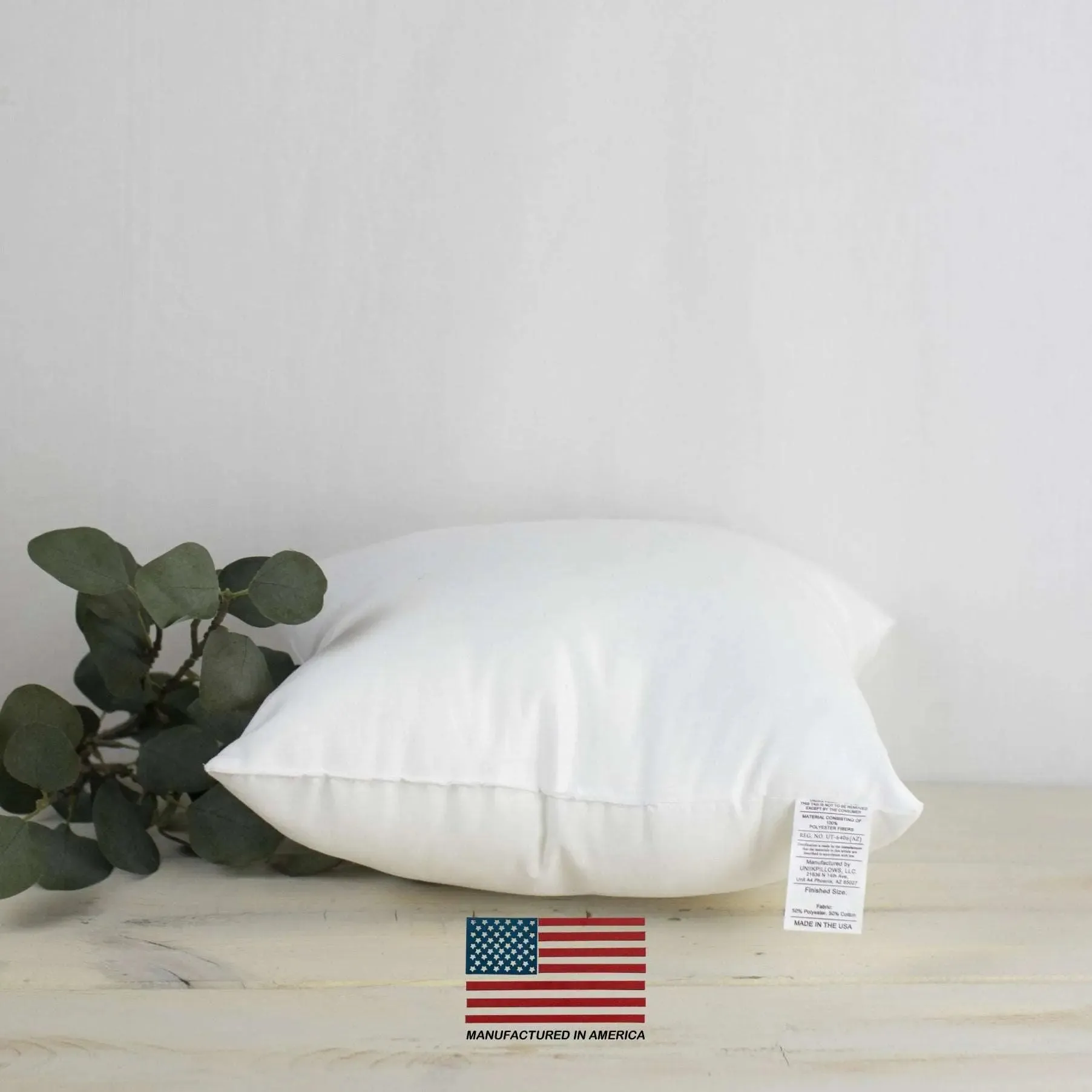 36x36 | Indoor Outdoor Hypoallergenic Polyester Pillow Insert | Quality Insert | Pillow Inners | Throw Pillow Insert | Square Pillow Inserts