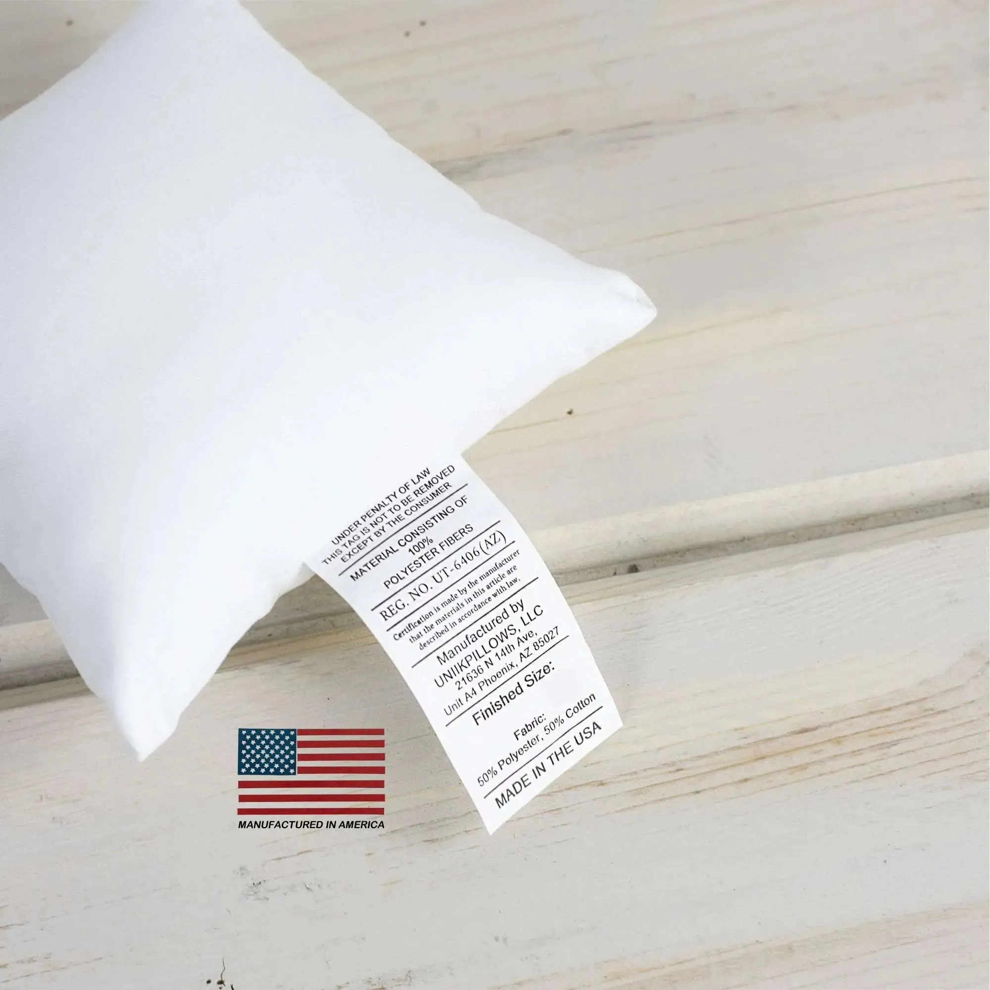 36x36 | Indoor Outdoor Hypoallergenic Polyester Pillow Insert | Quality Insert | Pillow Inners | Throw Pillow Insert | Square Pillow Inserts