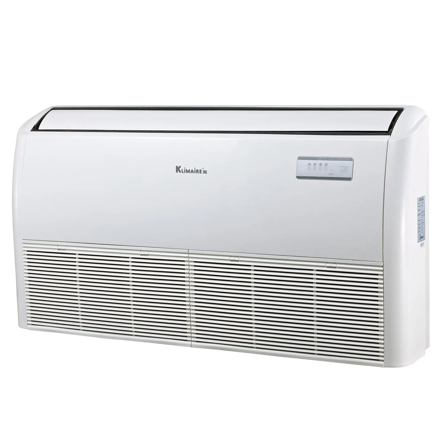 4-Zone Klimaire 21.1 SEER2 Multi Split Ceiling Cassette Floor-ceiing Air Conditioner Heat Pump System 12 12 12 24