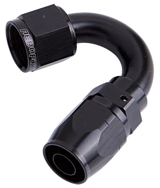 500 Series Cutter Swivel 150° Hose End -4AN AF505-04BLK