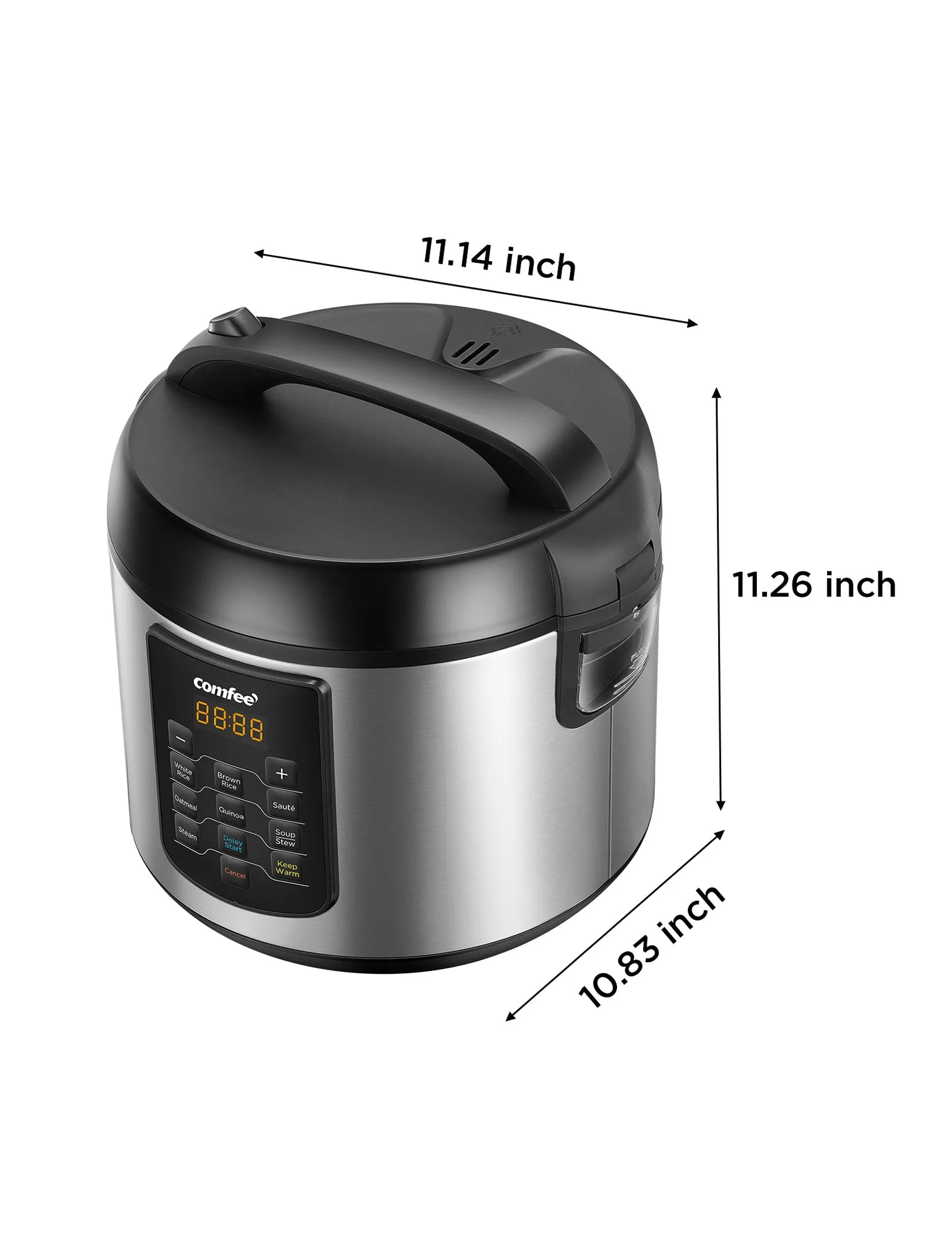 5.2 Qt Stainless Steel Rice Cooker