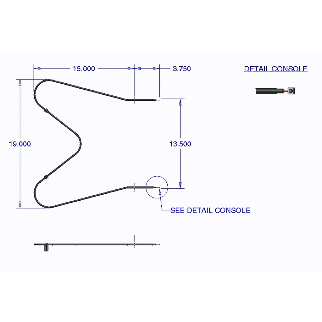 7501 Bake Element Kenmore and Whirlpool 2400W 240V