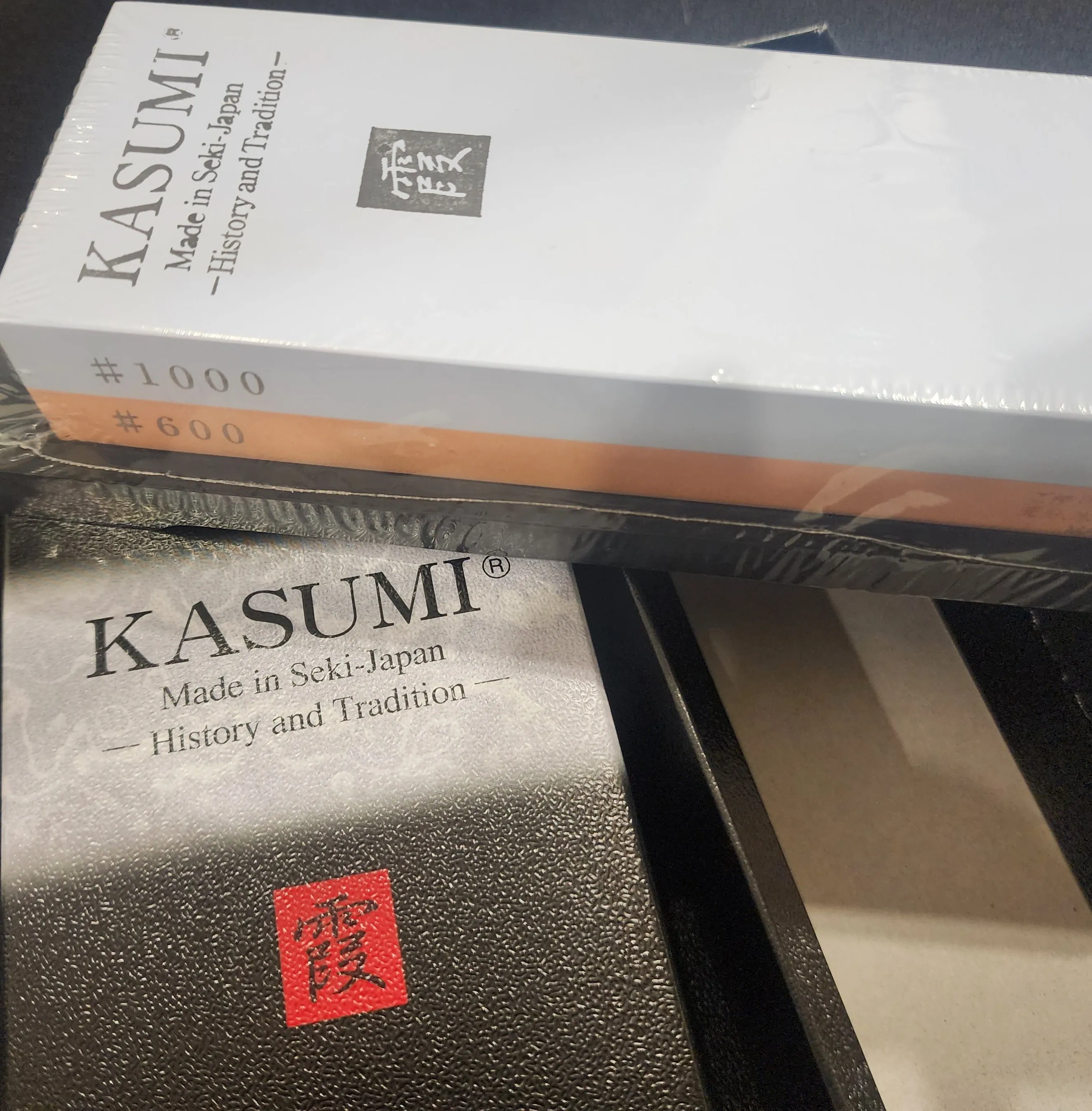 78263 Kasumi Combination Ceramic Whetstone 600/1000 Grit Knife Sharpener (80010)