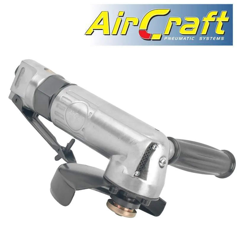 AIRCRAFT AIR ANGLE GRINDER 125MM WITH SAFETY TRIGGER AT0013