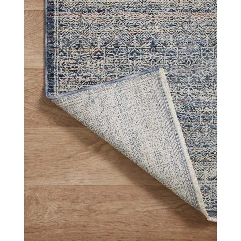 Amber Lewis x Loloi Zuma Rug - Denim Ivory