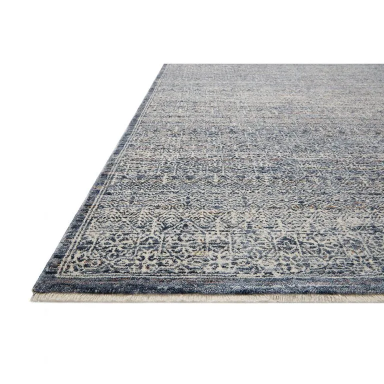 Amber Lewis x Loloi Zuma Rug - Denim Ivory