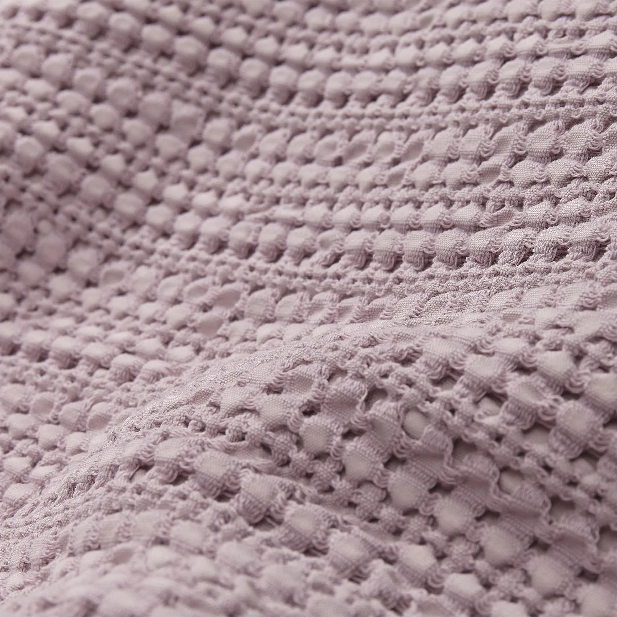 Anadia Cotton Bedspread [Light mauve]