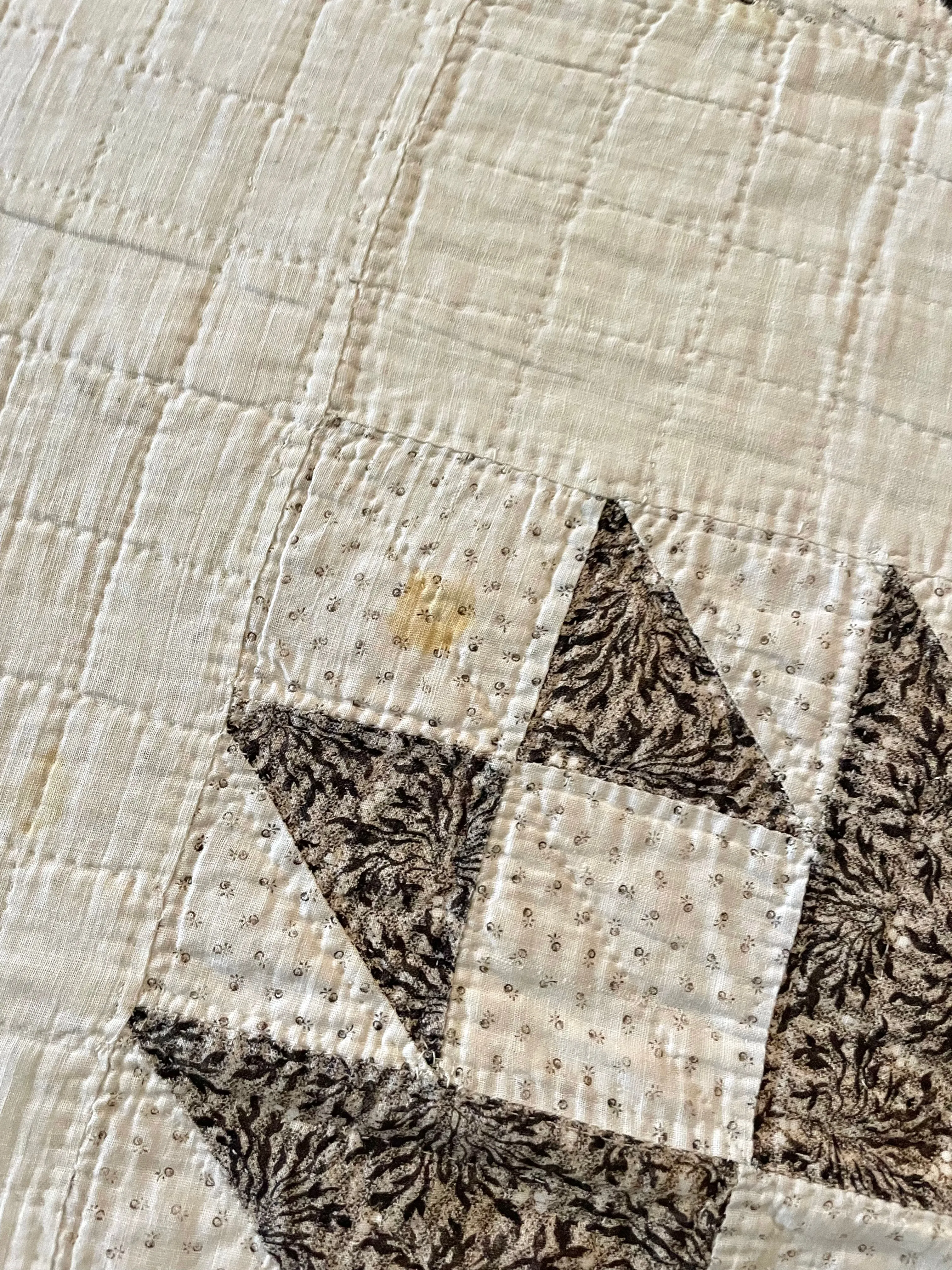 Antique Goose & Gosling Quilt