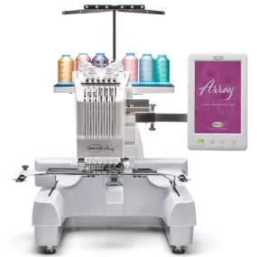 Baby Lock Array Six Needle Embroidery Machine with FREE Bundle