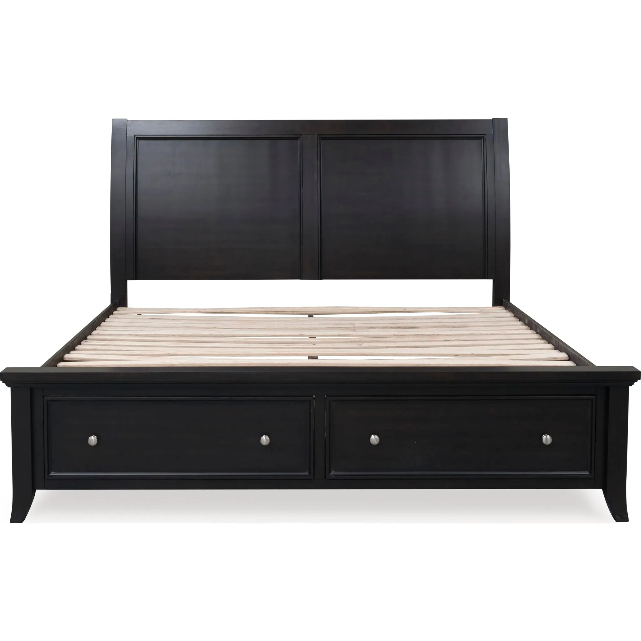 Bambori-Exclusive Sleigh Storage Bed