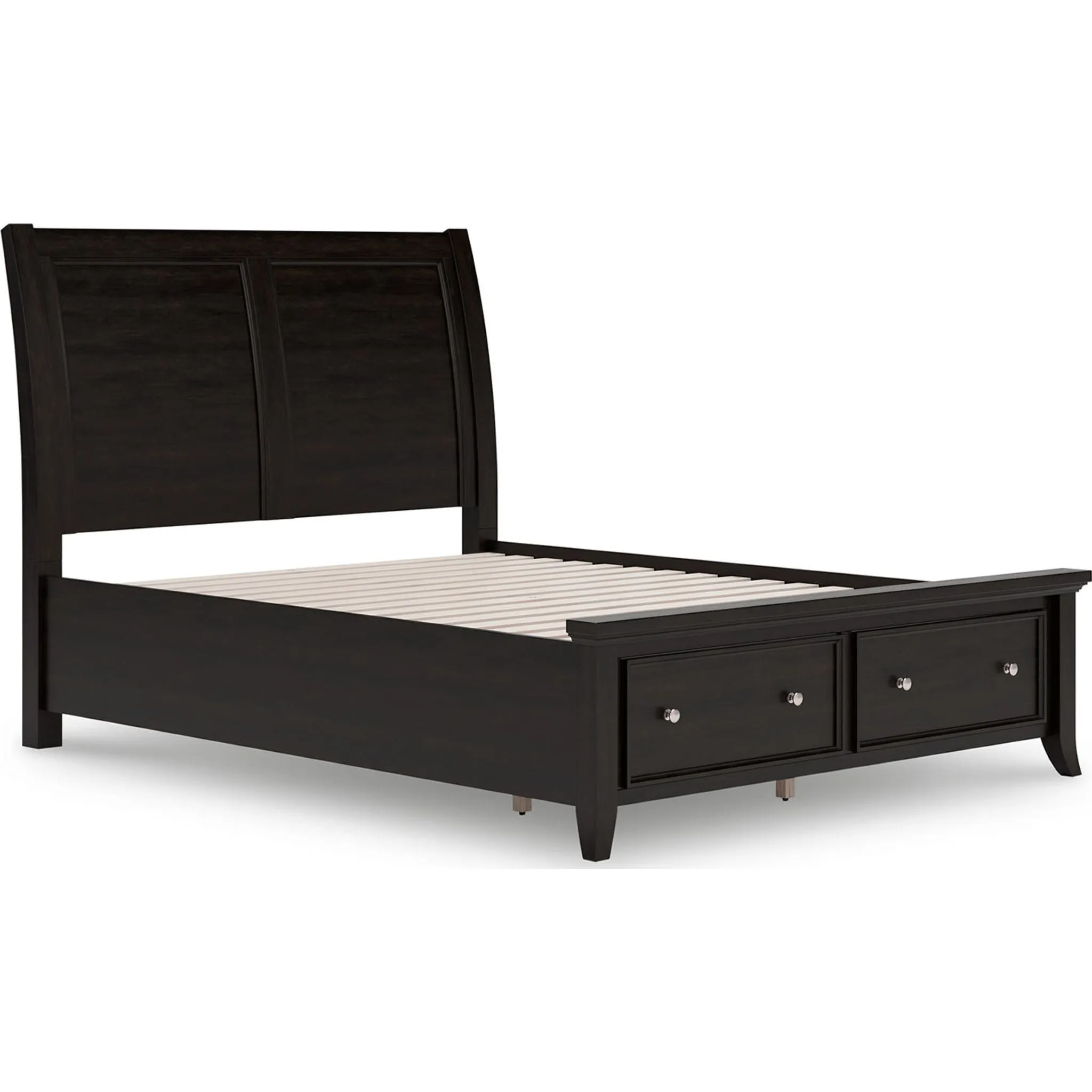 Bambori-Exclusive Sleigh Storage Bed