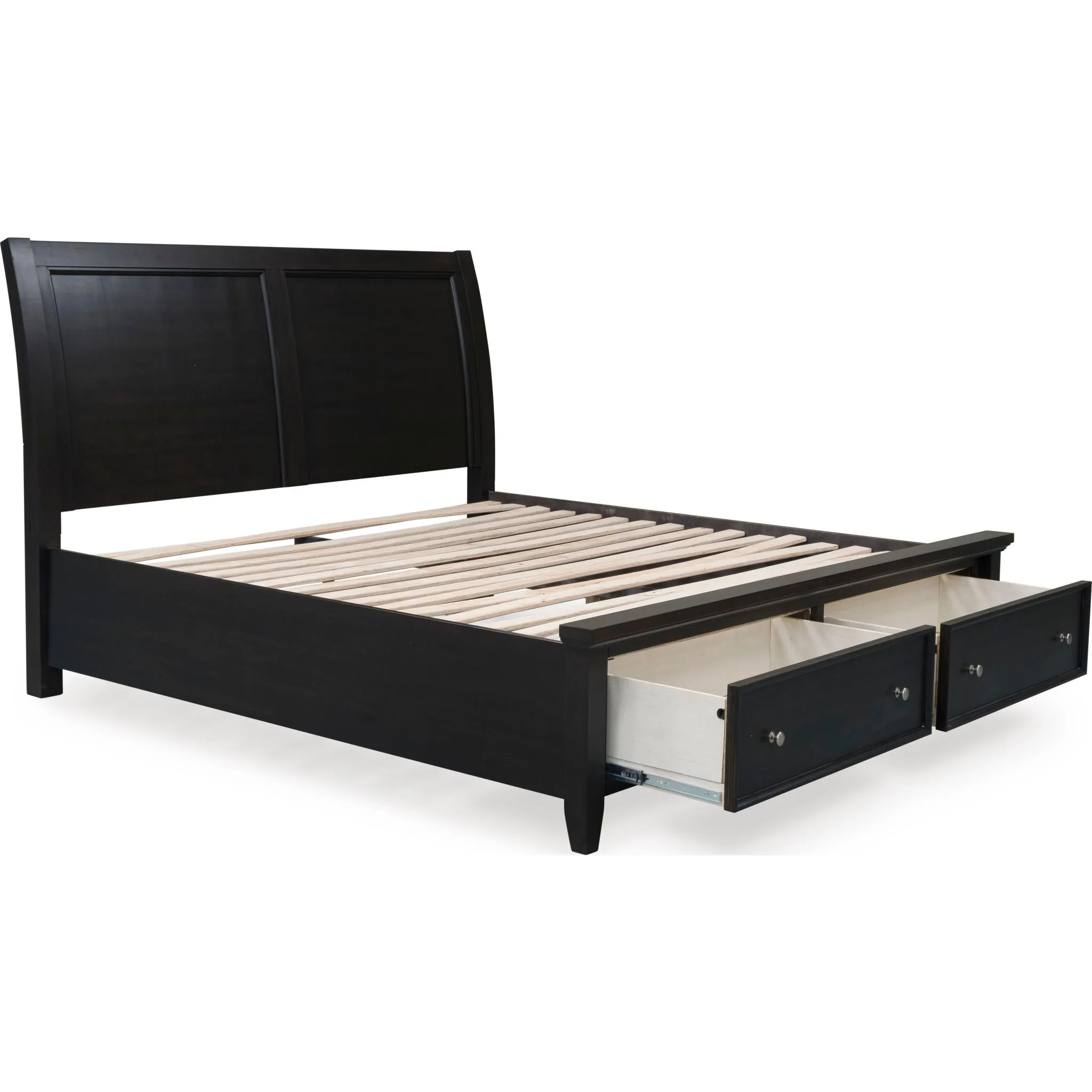 Bambori-Exclusive Sleigh Storage Bed