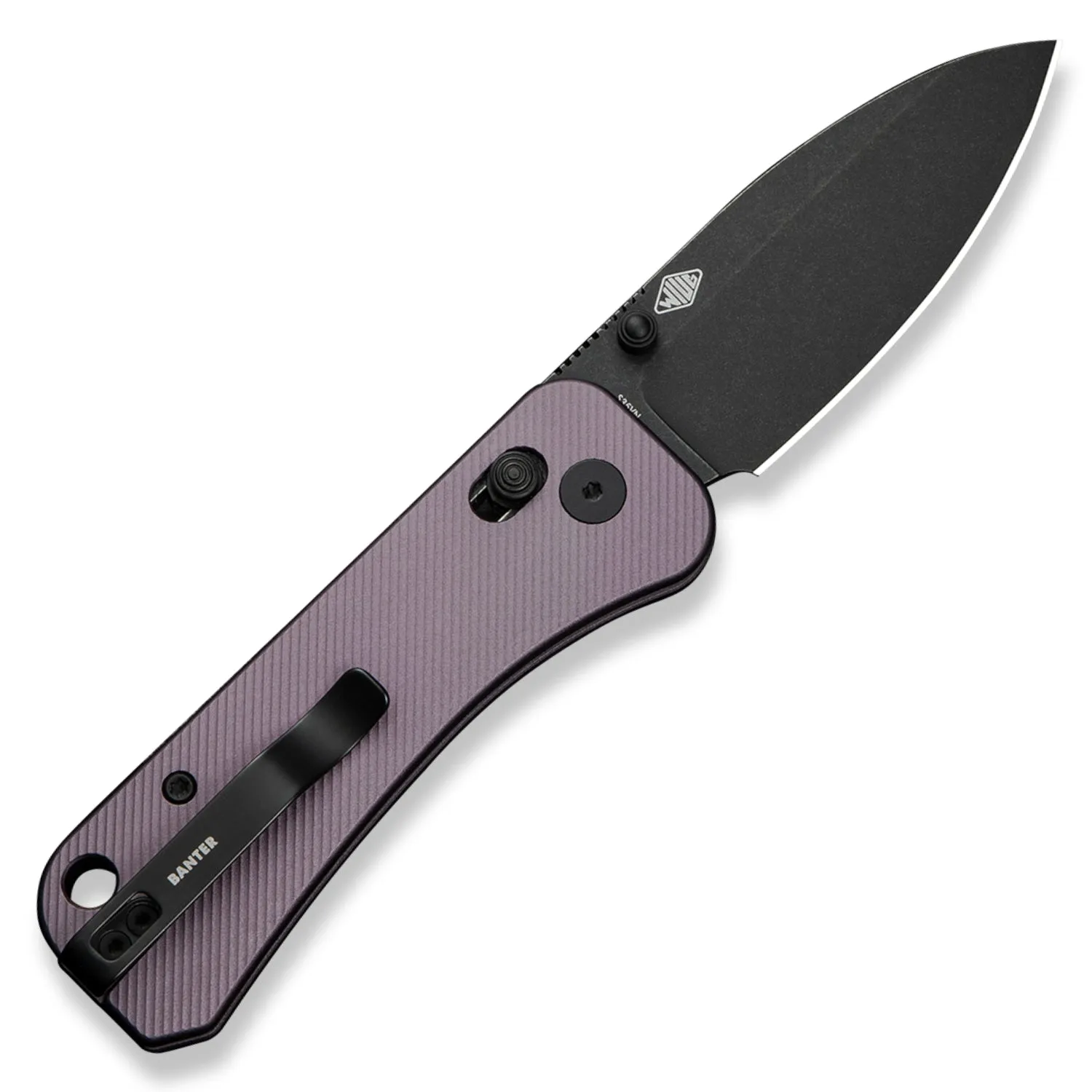 Banter 2 Pocket Knife - Purple Aluminum - S35VN