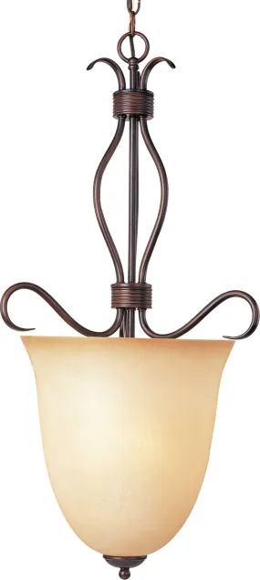 Basix 14" 4 Light Entry Foyer Pendant in Oil Rubbed Bronze