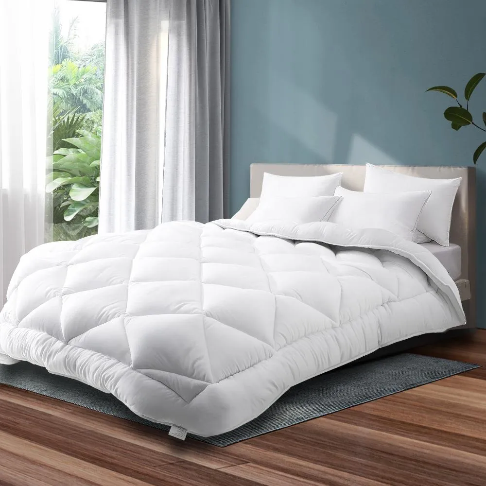 BEDRA BEDDING 400GSM Microfiber Quilt King Size Donna Duvet All Season Quilt