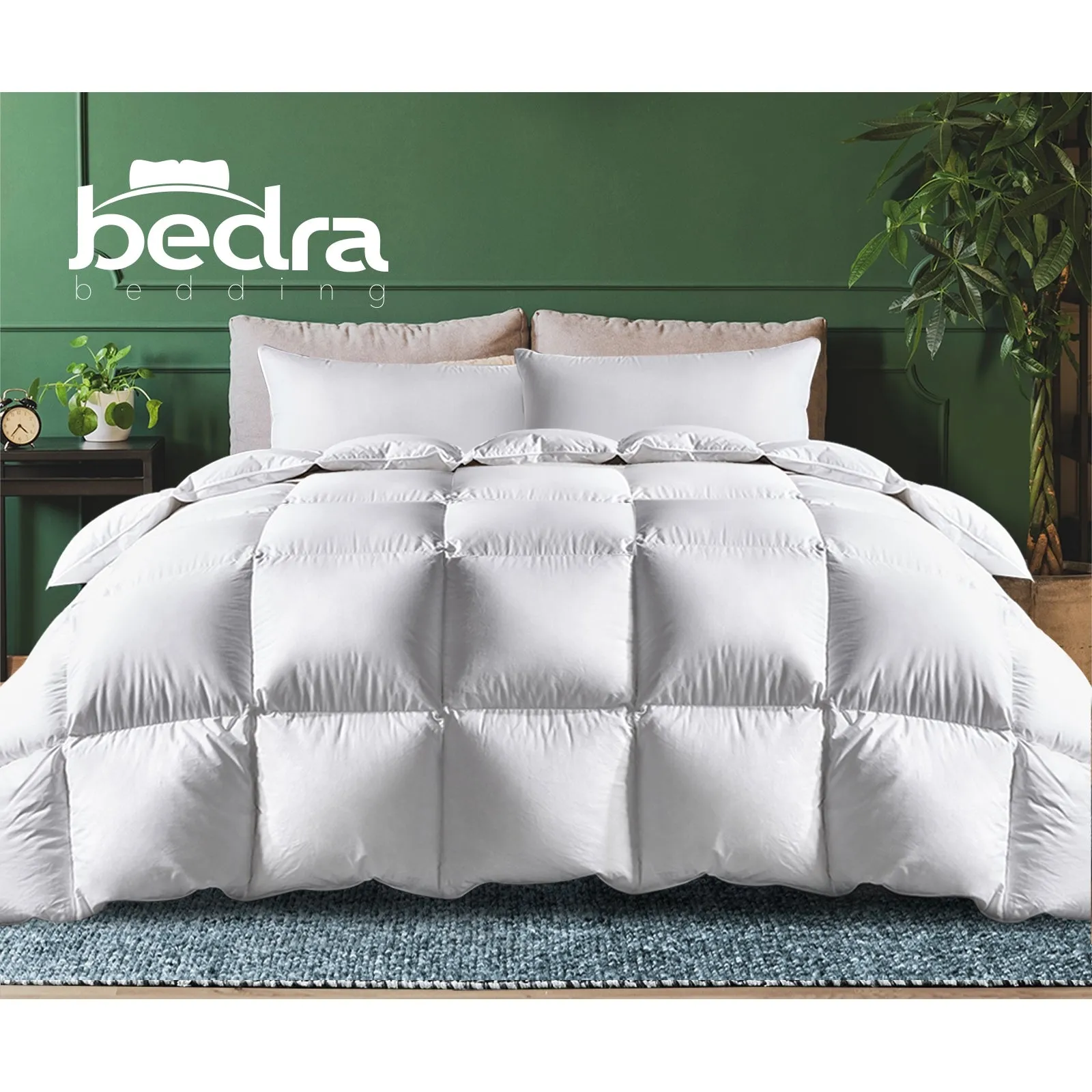 Bedra Duck Down Feather Quilt 700GSM Blanket Duvet Doona All Season King