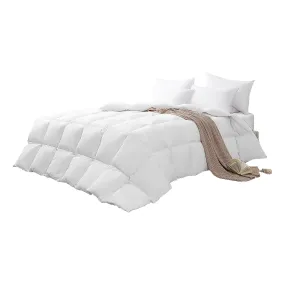 Bedra Goose Down Feather Quilt 500GSM Duvet Doona Blanket Super King