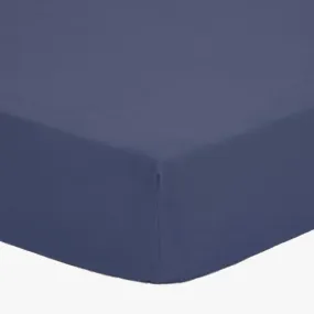 BIG Living Fitted Sheet, Crown Blue