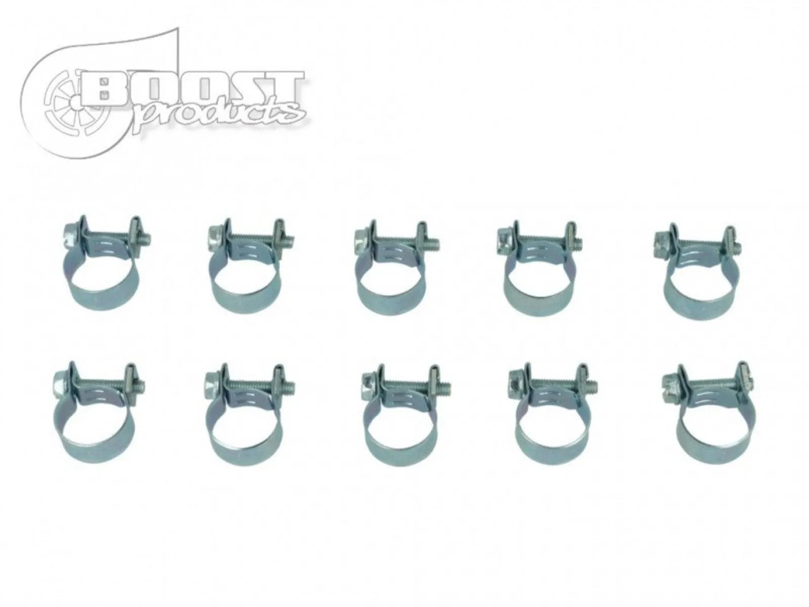 BOOST Products 10 Pack HD Mini Clamps, 19-21mm (3/4 - 53/64") Range