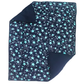 Born Star Navy - Baby Quilt | Baby Blanket