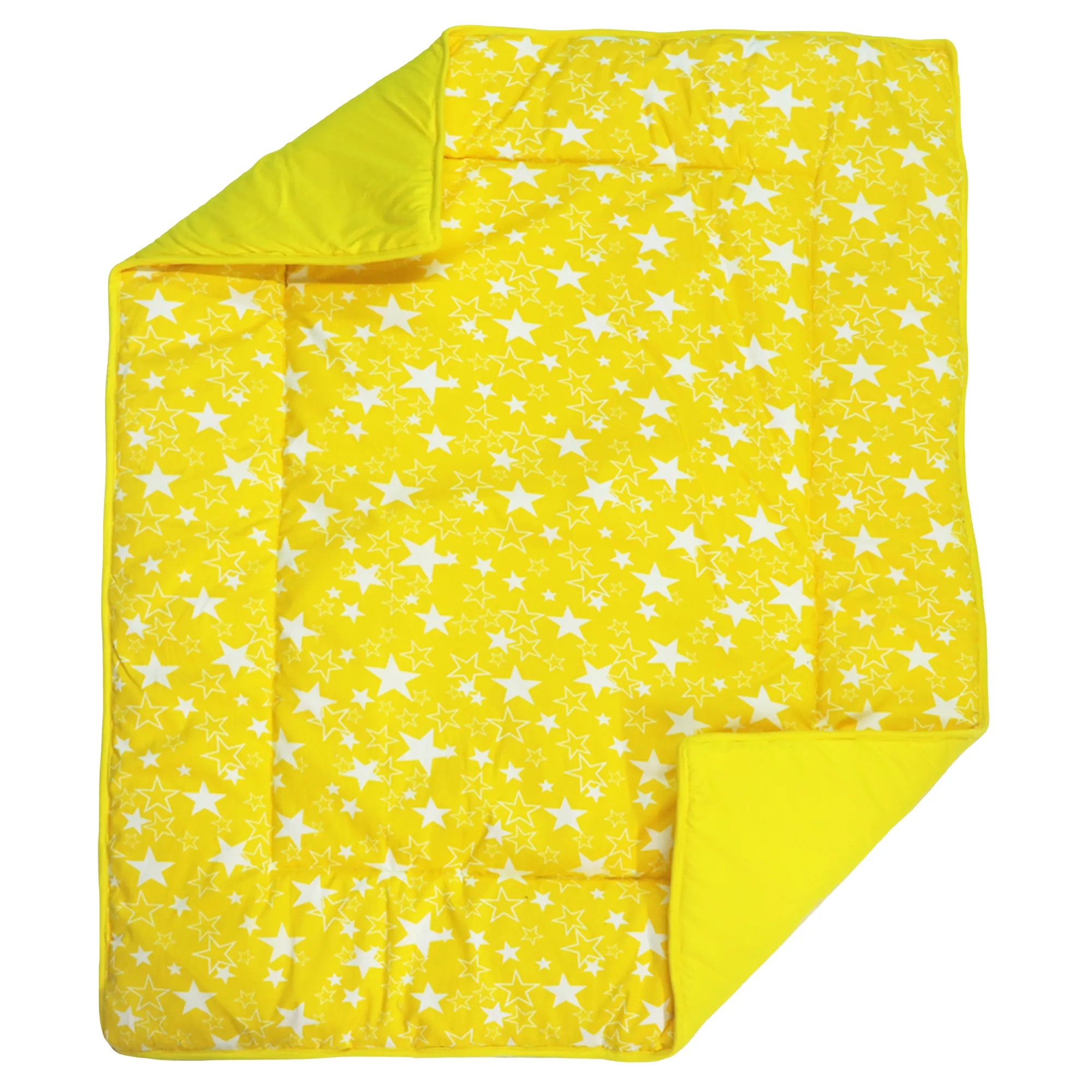 Born Star Yellow - Baby Quilt | Baby Blanket