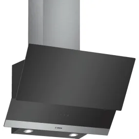 Bosch Dwk065g60 Cooker Hood 530 M³/H Wall-Mounted Black,Stainless Steel