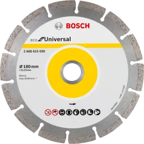 Bosch Professional | Cutting Disc Eco for Univ. 180 X 22,23mm Segmented