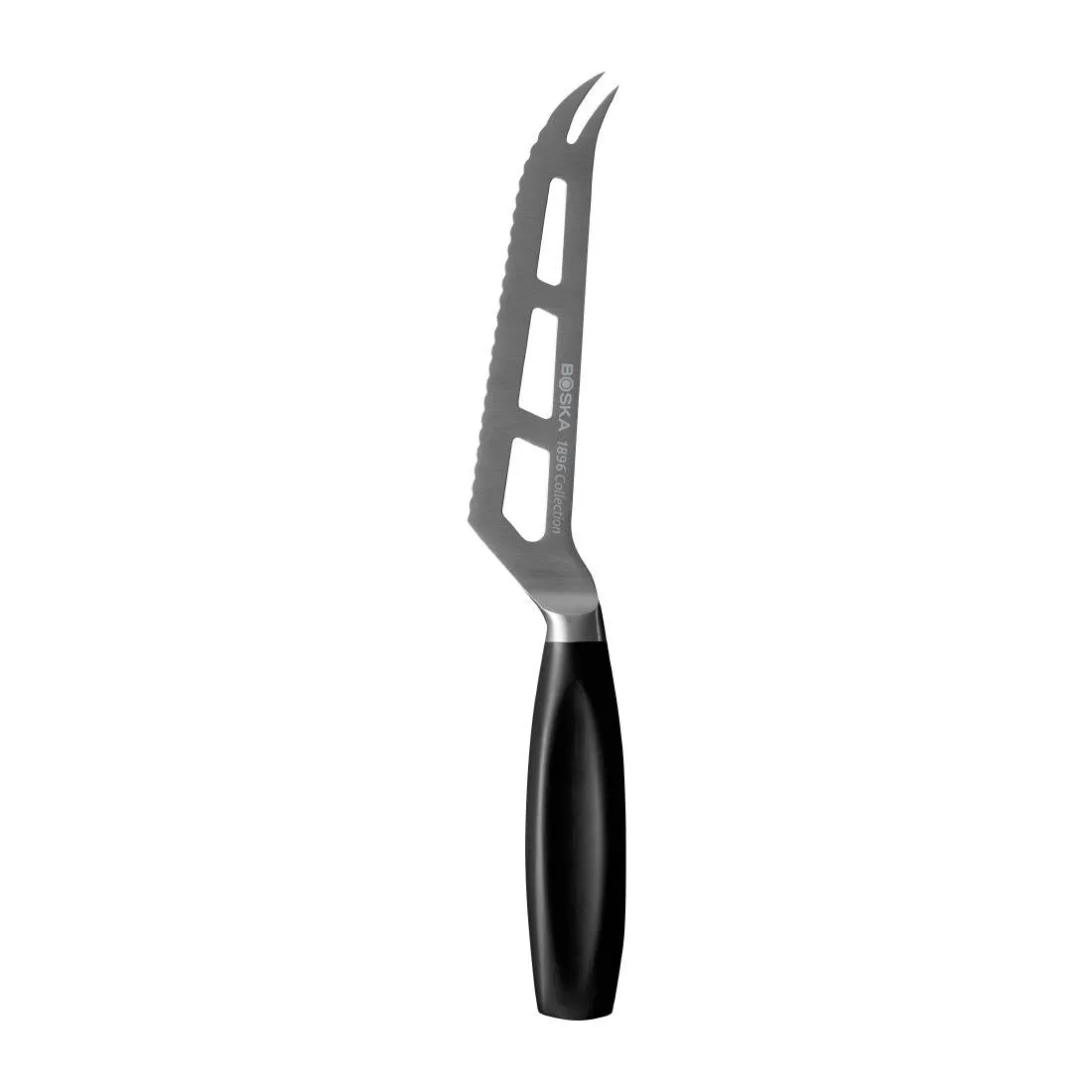 Boska Semi-Hard Cheese Knife Black Handle 210mm - CU106