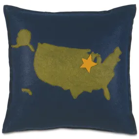 Boy Scout Throw Pillow Cover 18x18