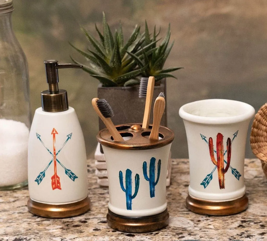 Cactus 3 Piece Counter Top Accessory Set