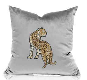 Cheetah Decorative Throw Pillows, Decorative Pillows for Living Room, Modern Sofa Pillows, Contemporary Throw Pillows