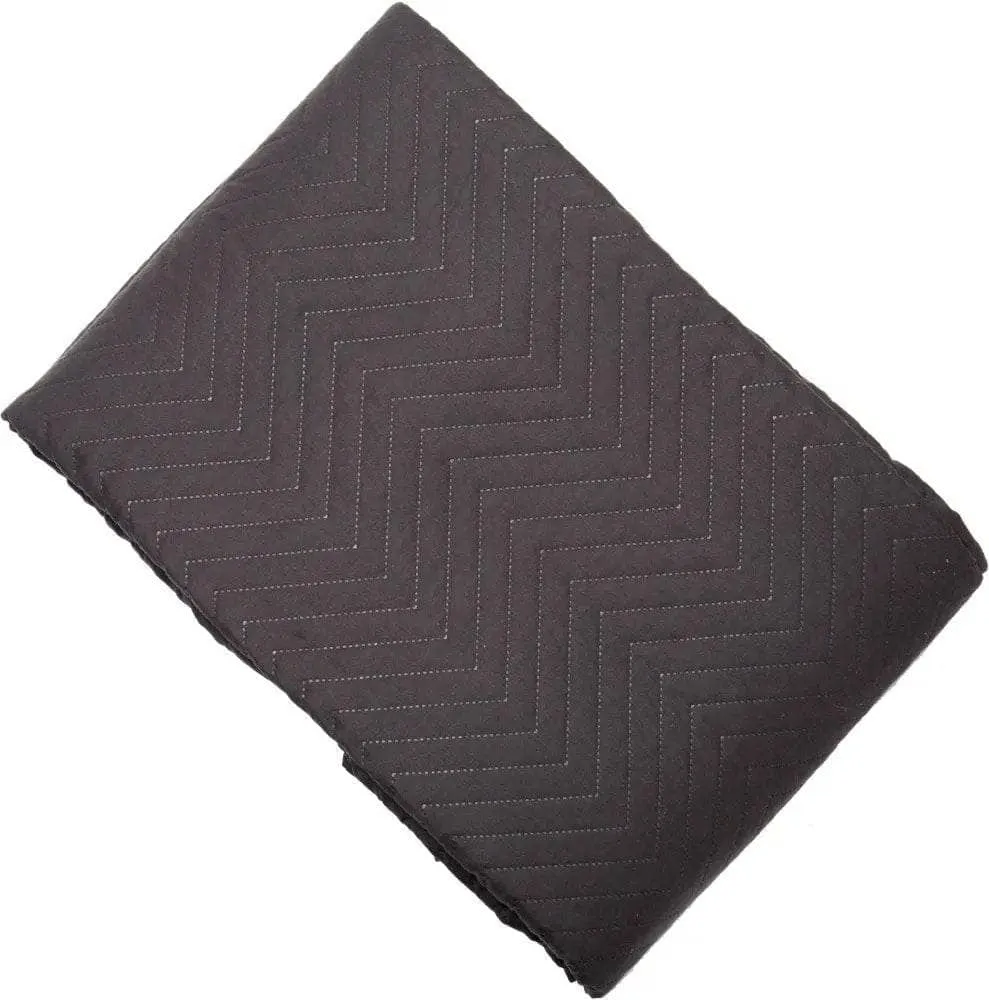 Chevron Black King Quilt - 240 x 260