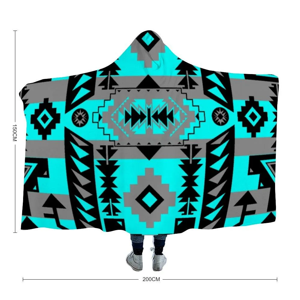 Chiefs Mountain Sky Hooded Blanket