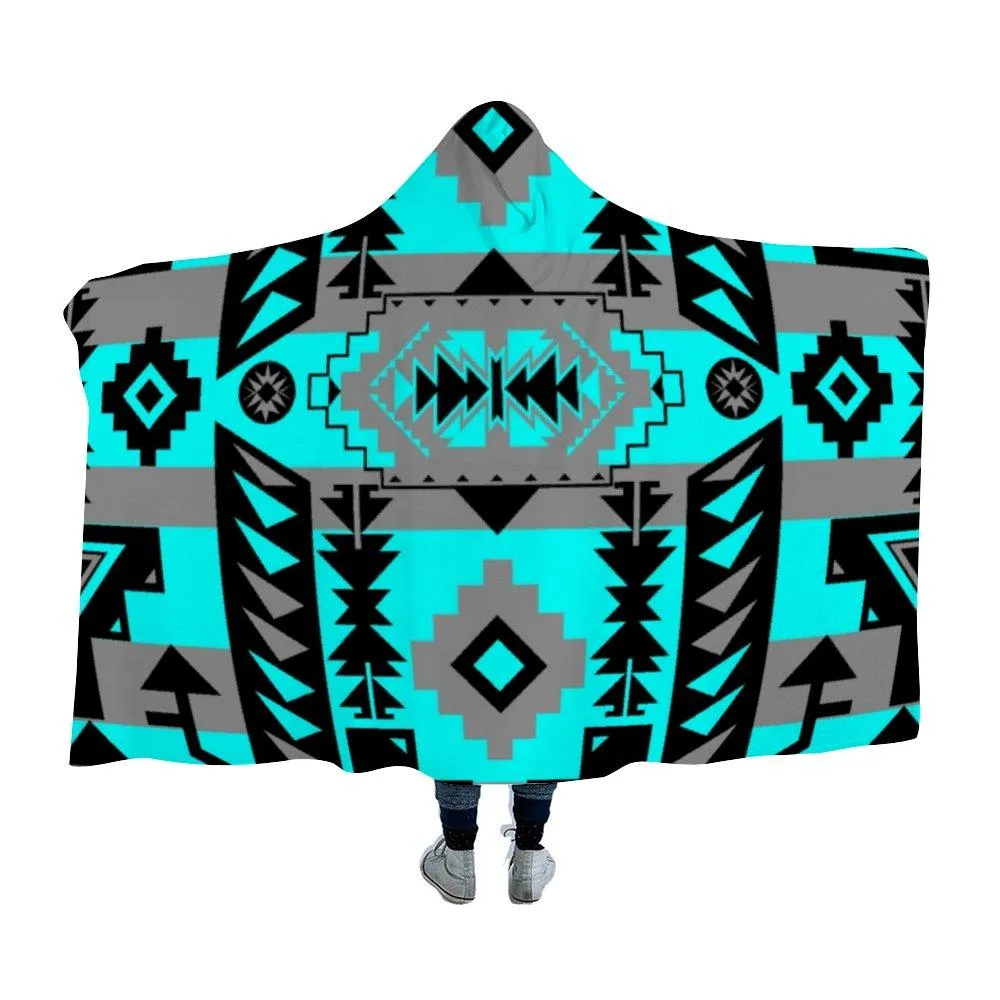 Chiefs Mountain Sky Hooded Blanket