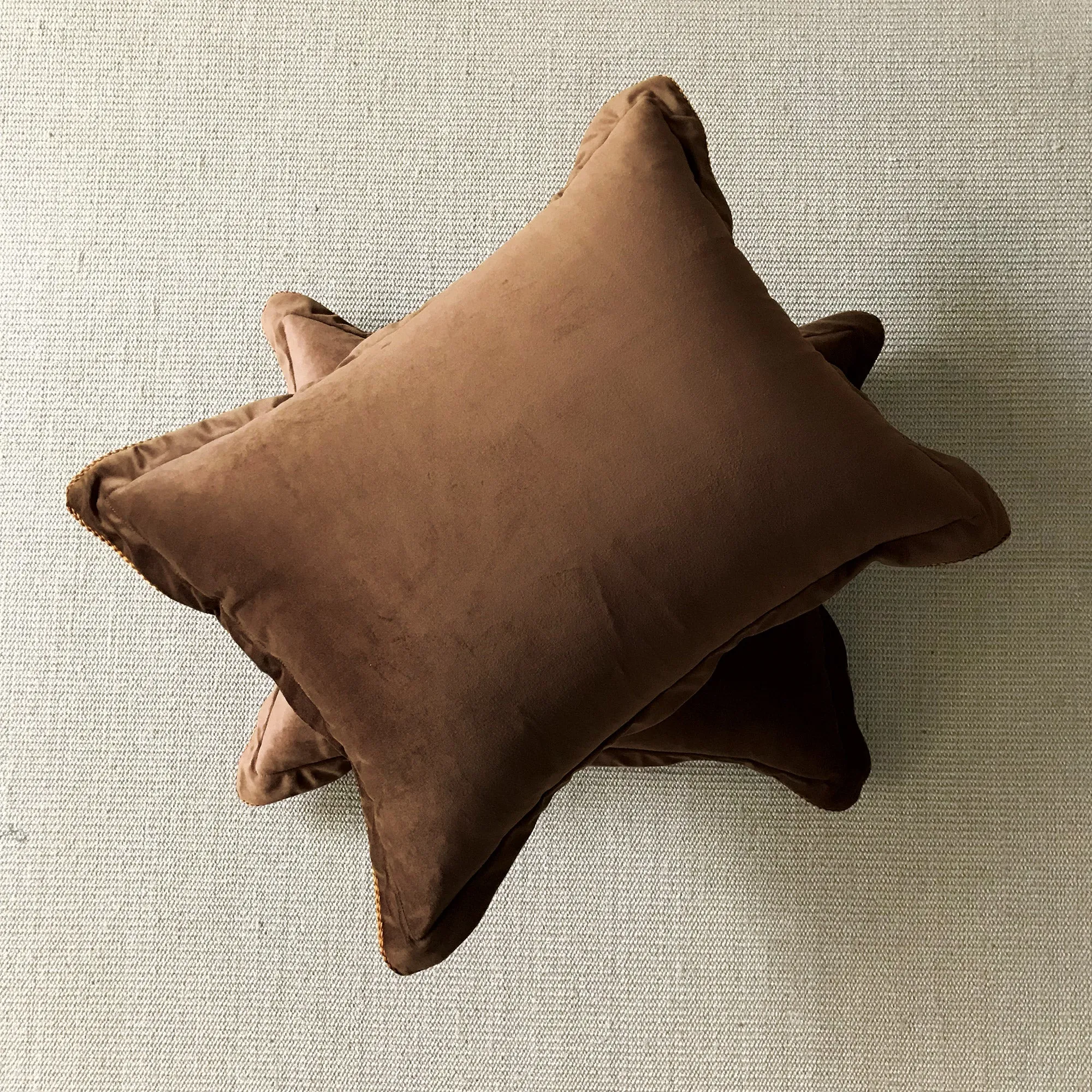 Chocolate Velvet Standard Sham 20x27