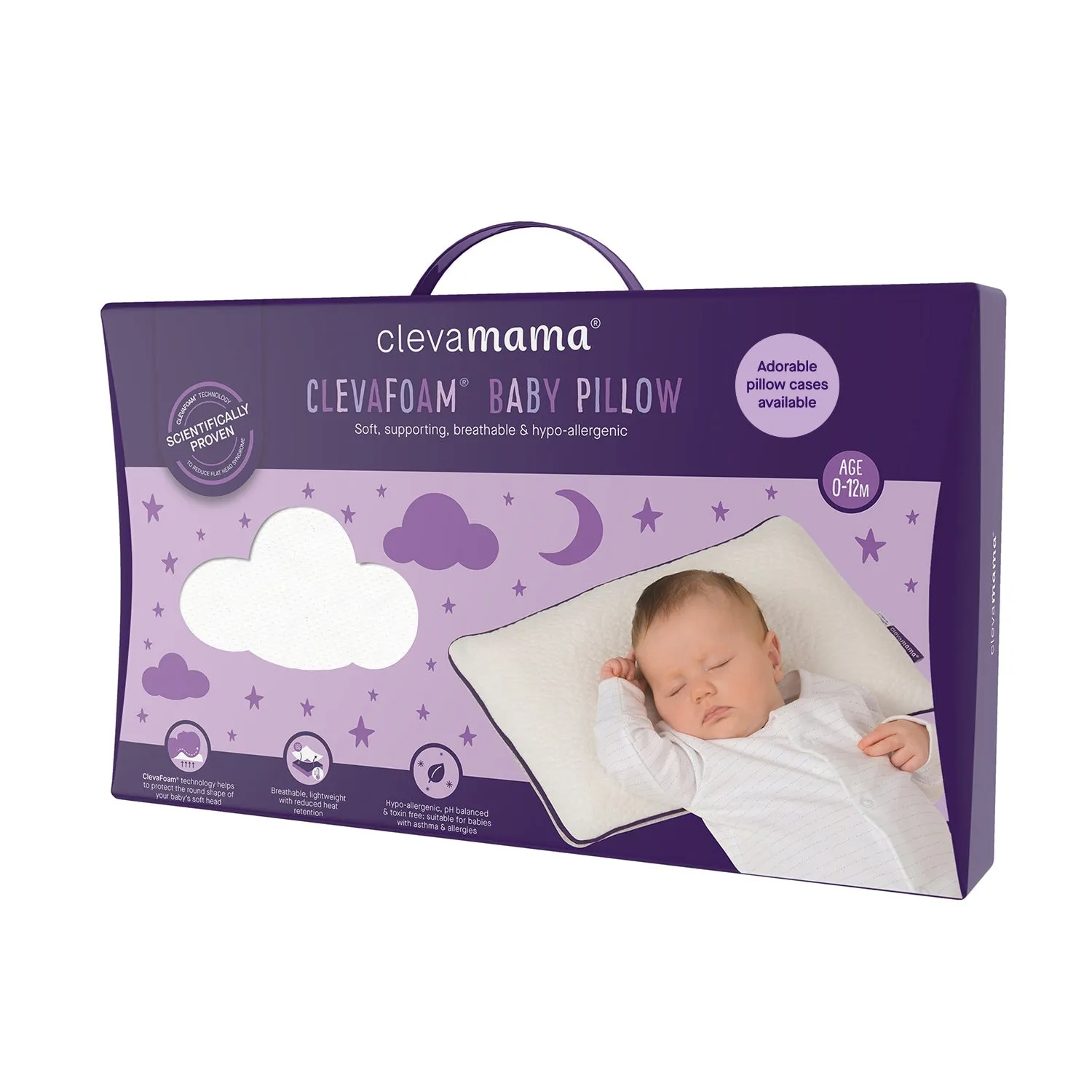 Clevamama ClevaFoam Baby Pillow