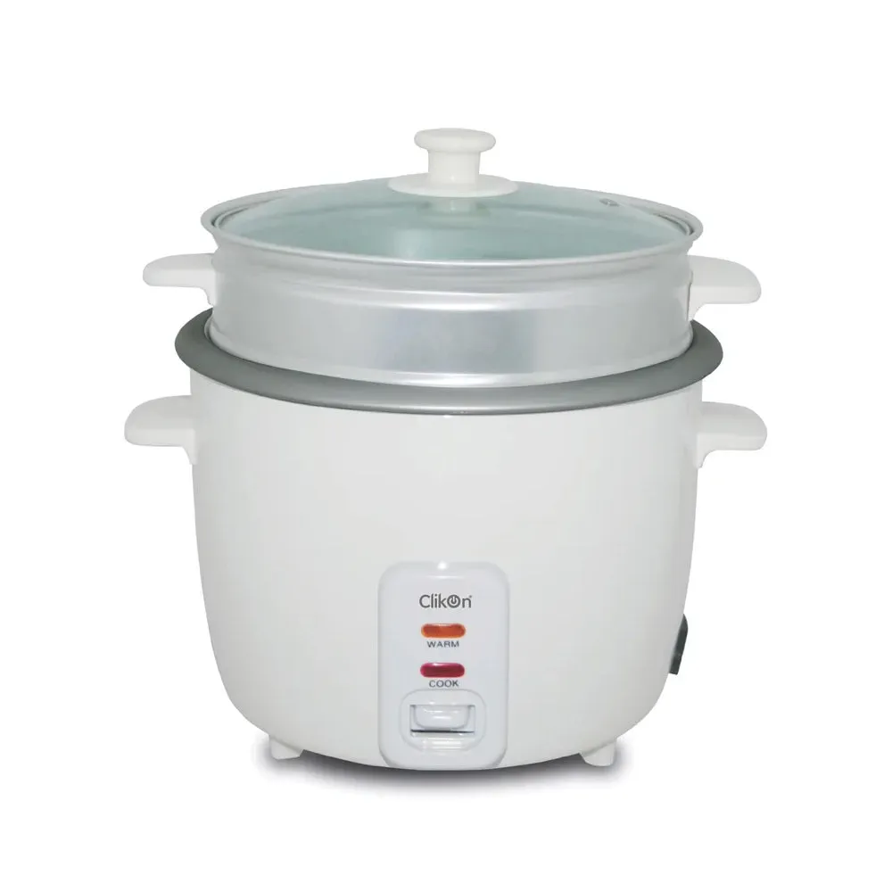 Clikon 1.5 LITRE RICE COOKER WITH STEAMER