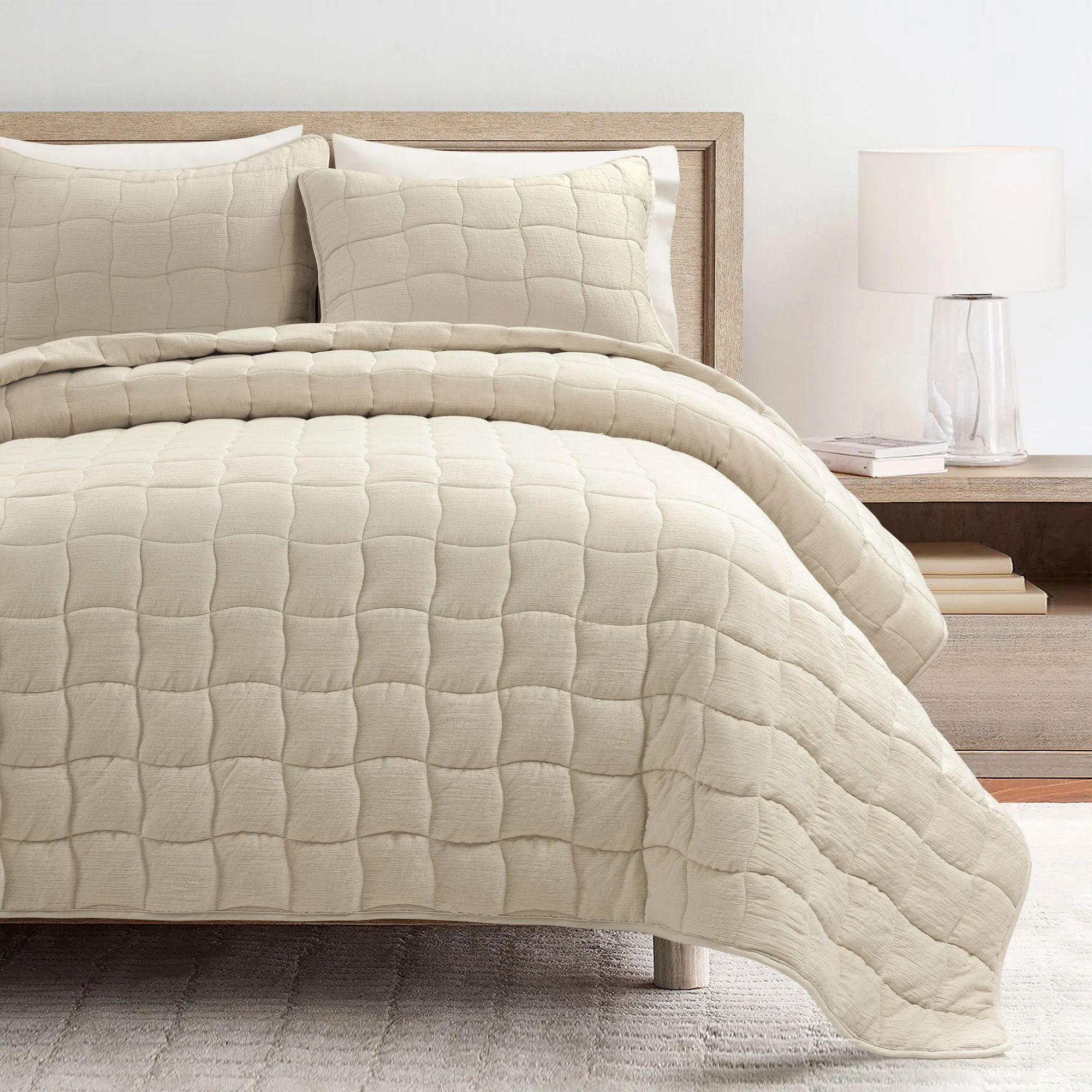 Cloud Gauze 3 Piece Quilt Set