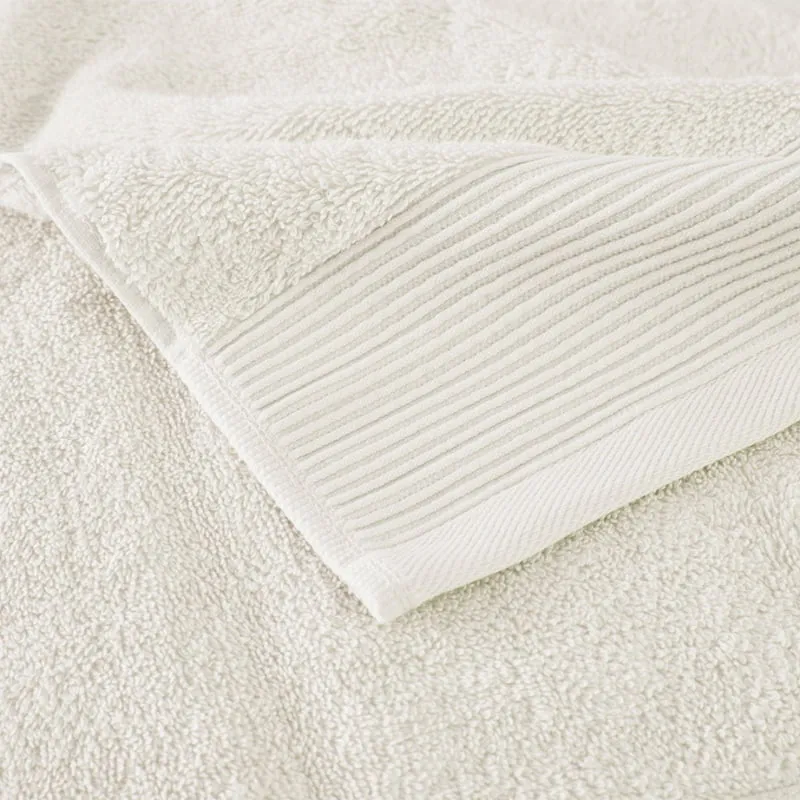 Cloud Linen Retreat Cotton Tencel Antimicrobial 6 Piece Ivory Towel Pack