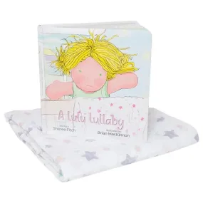 Cotton Swaddle & Book GIFT SET - Lulu Lullaby