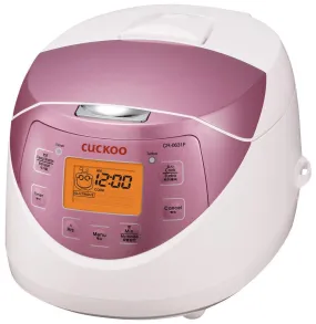 CR-0631F: Cuckoo Rice Cooker,  6 Cups