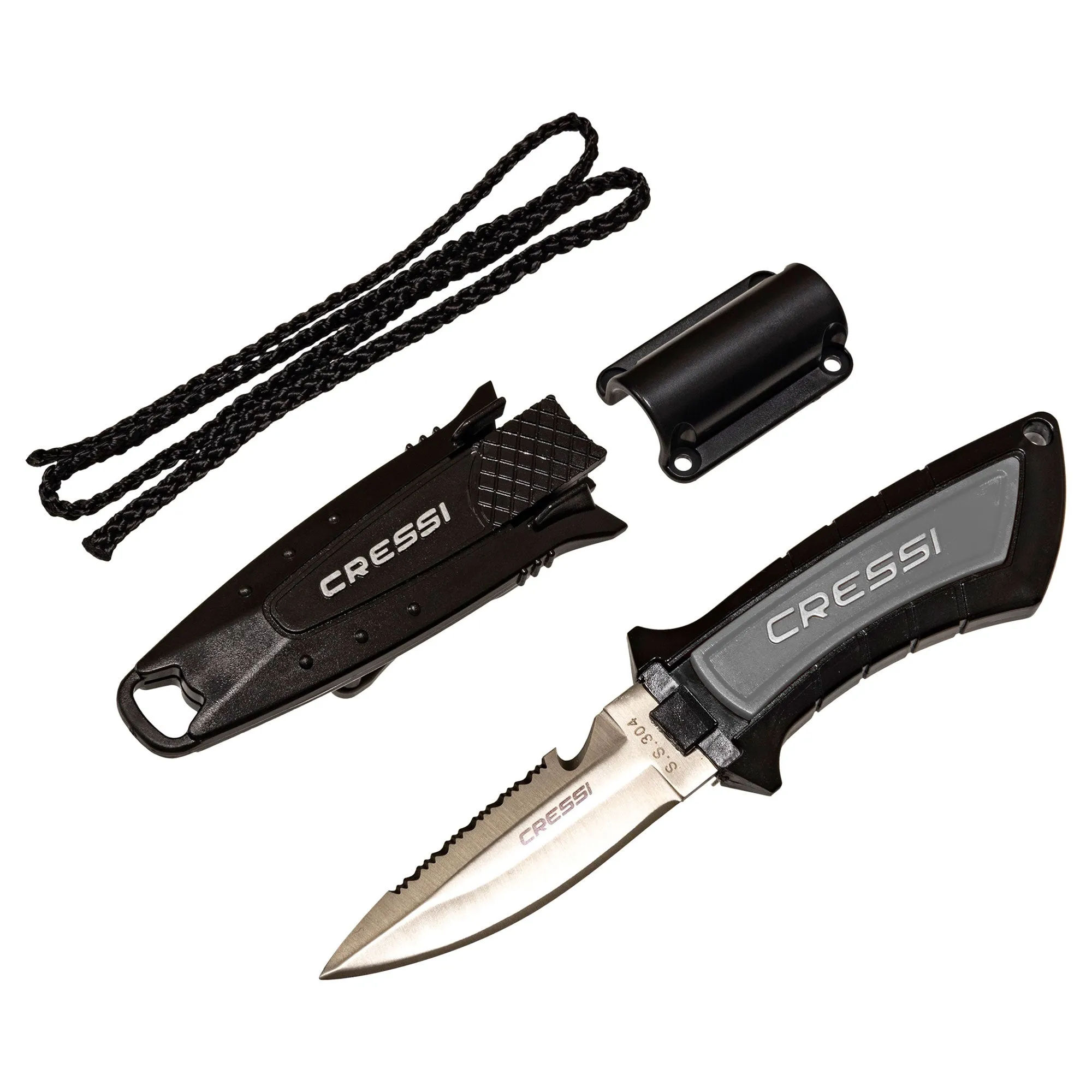 Cressi Lima Stainless Steel Scuba Dive Knife